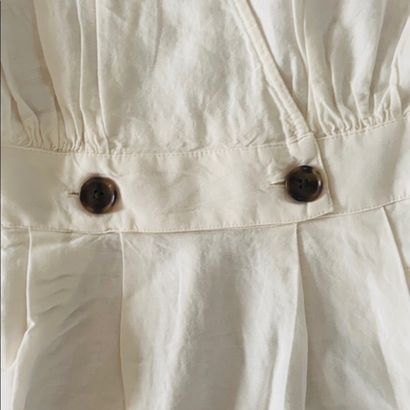 Madewell Button-Waist Wrap Midi Dress - Picture 7 of 16